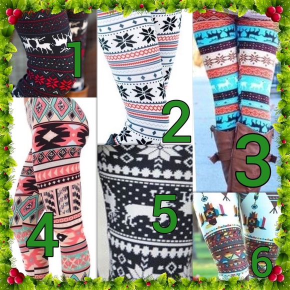 HOLIDAY STYLES 3/10$🔴SALE Lightweight LEGGINGS - Picture 2 of 8